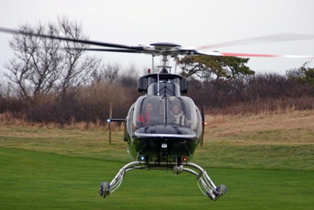 Copter landing